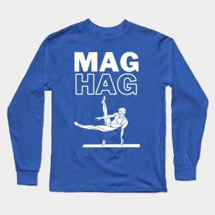 MAG HAG white Long Sleeve T-Shirt